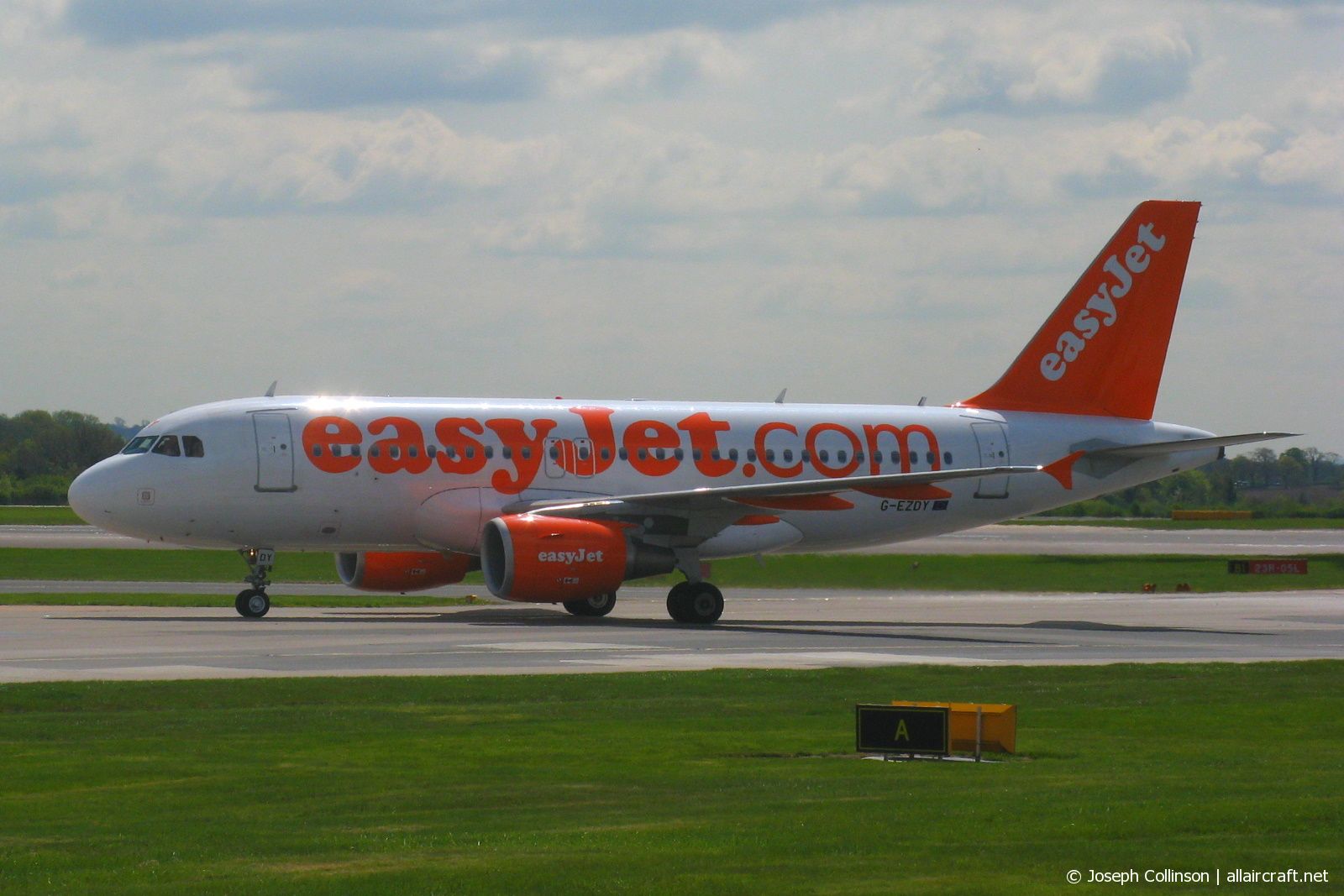 G-EZDY · Airbus A319-111 · (MAN / EGCC)