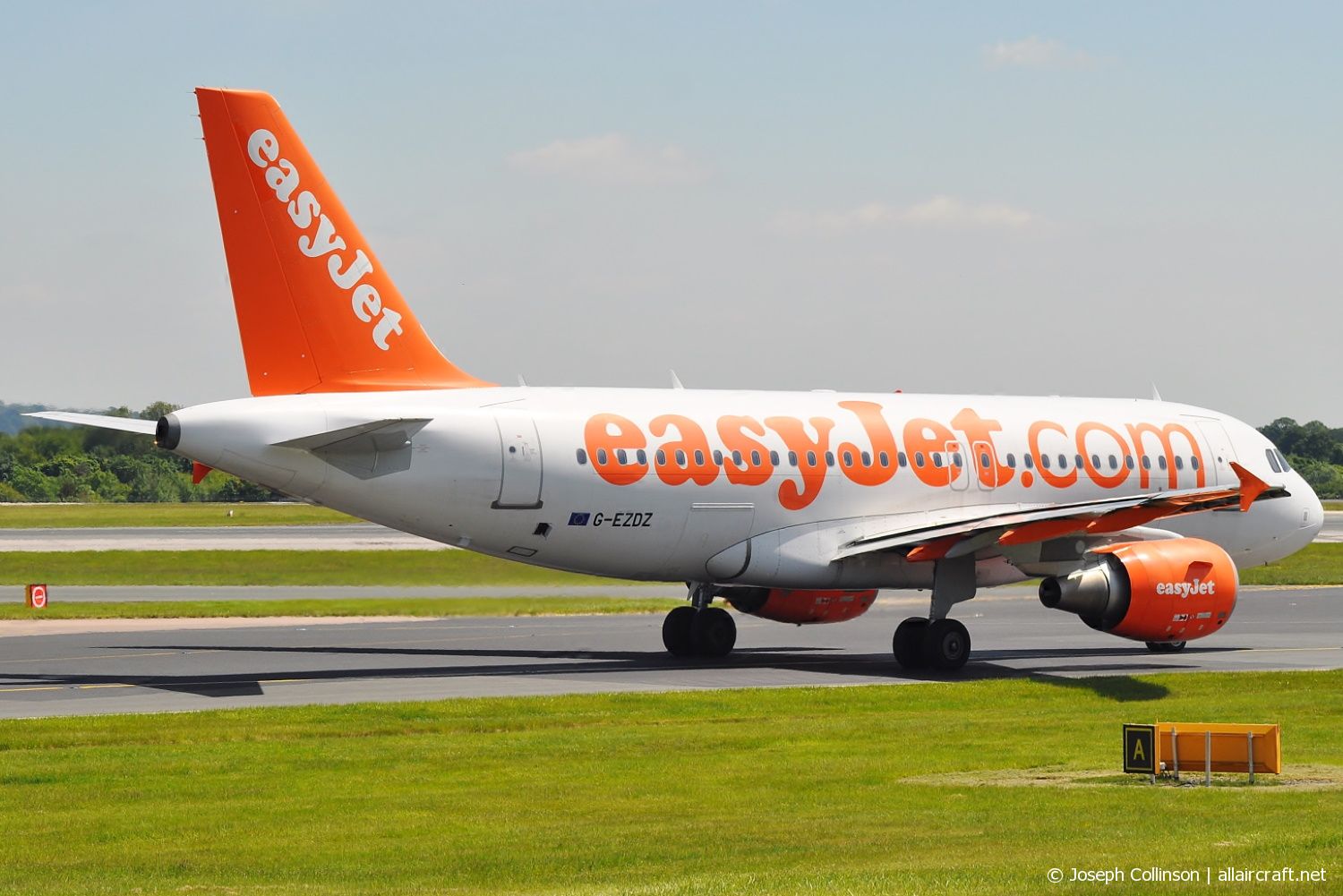 G-EZDZ · Airbus A319-111 · (MAN / EGCC)