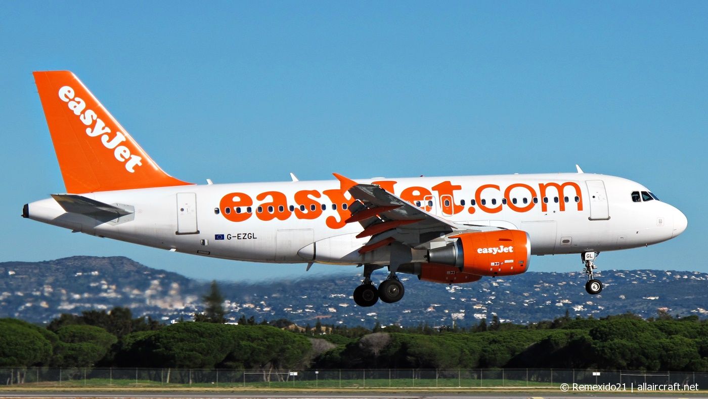 G-EZGL · Airbus A319-111 · (FAO / LPFR)
