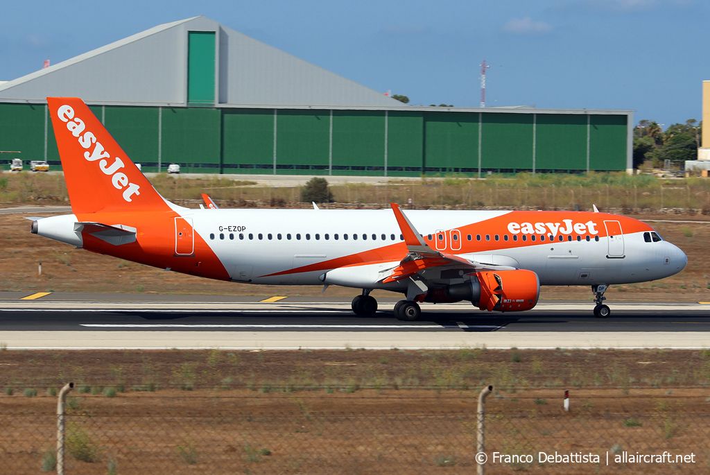 G-EZOP · Airbus A320-214(WL) · (MLA / LMML)