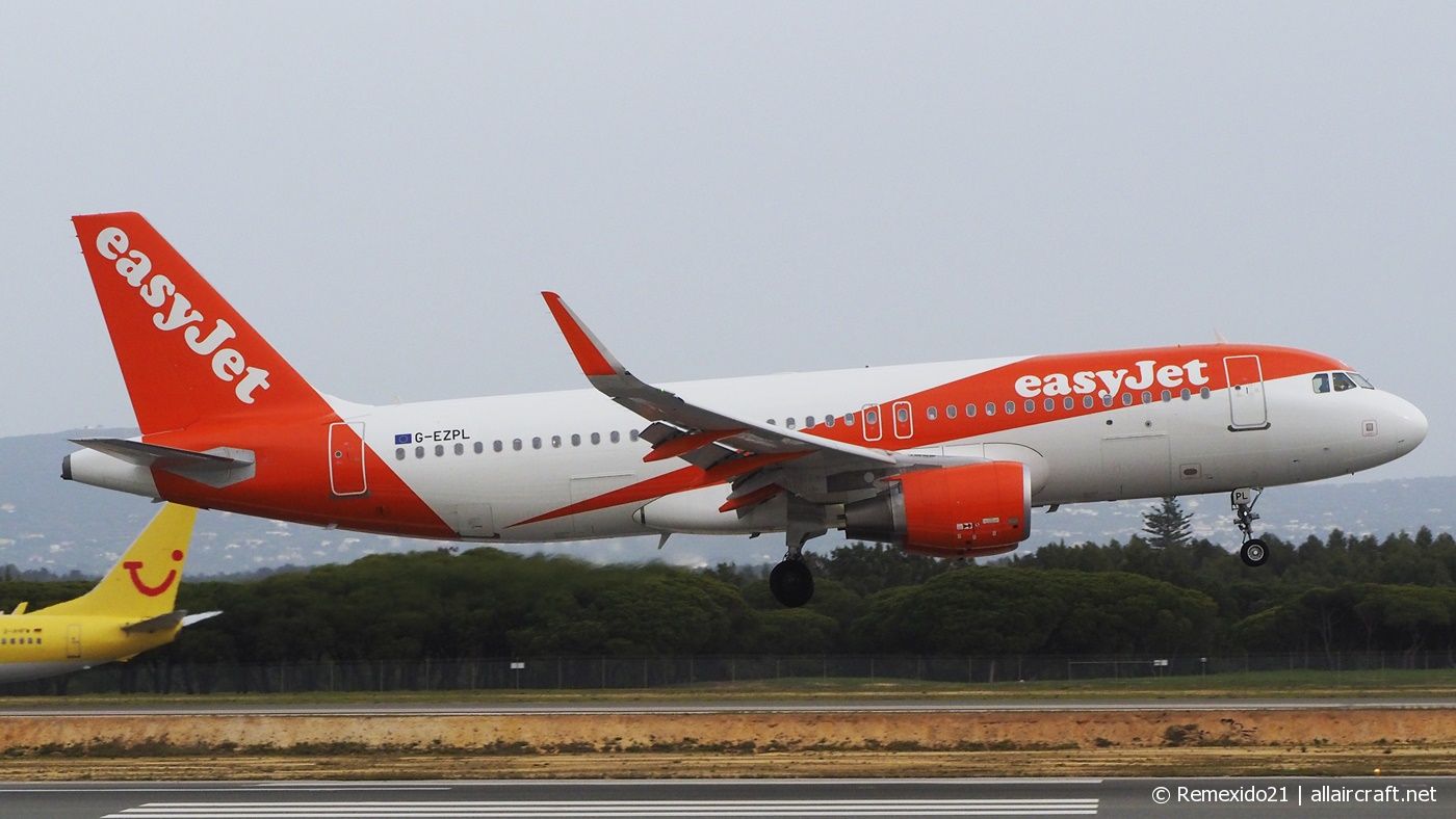 G-EZPL · Airbus A320-214 · (FAO / LPFR)