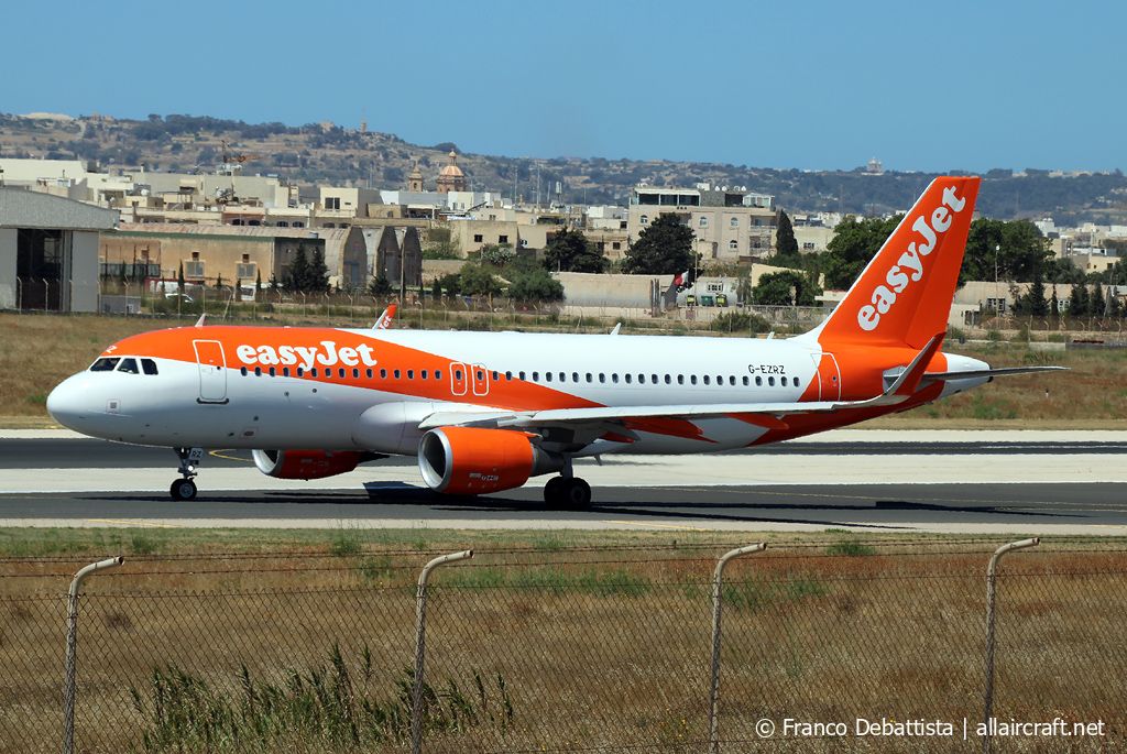 G-EZRZ · Airbus A320-214(WL) · (MLA / LMML)