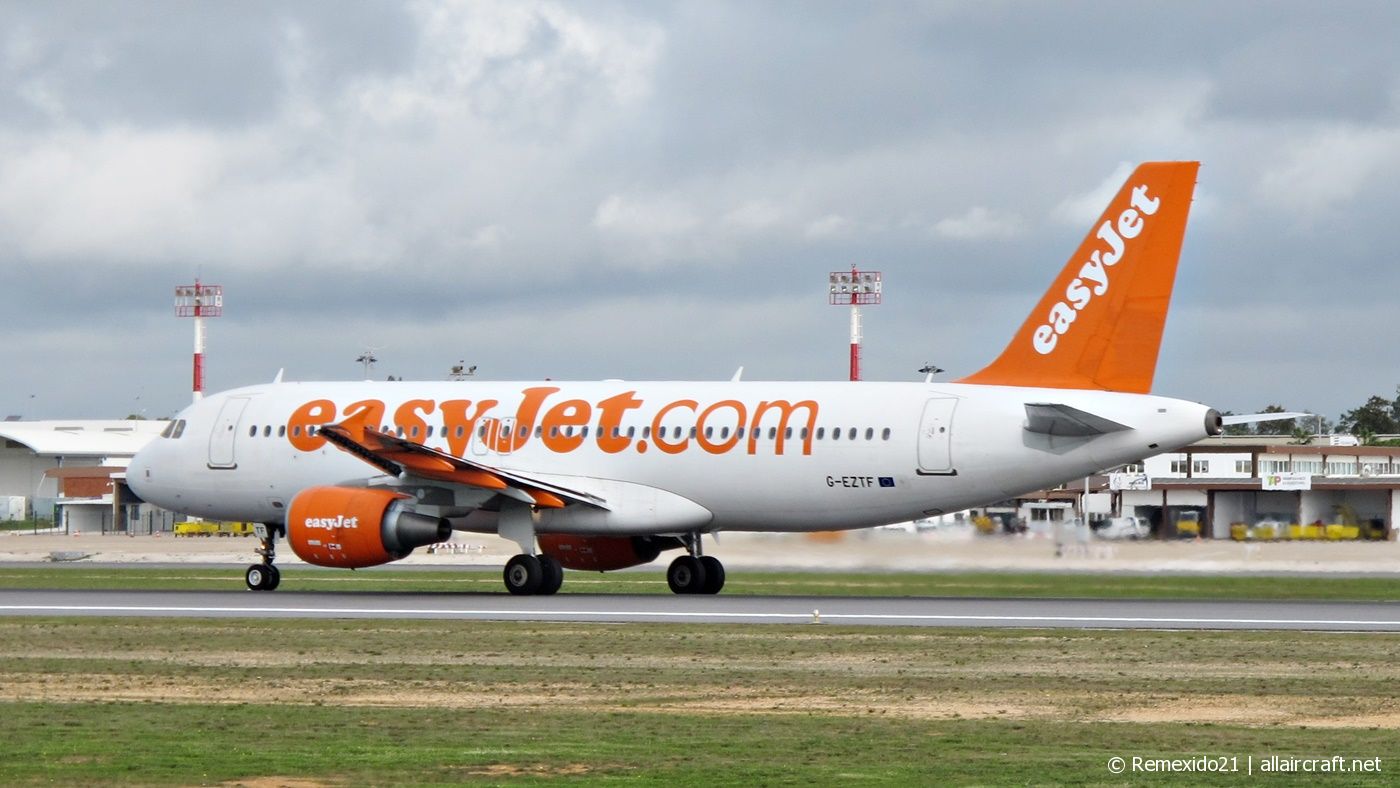 G-EZTF · Airbus A320-214 · (FAO / LPFR)