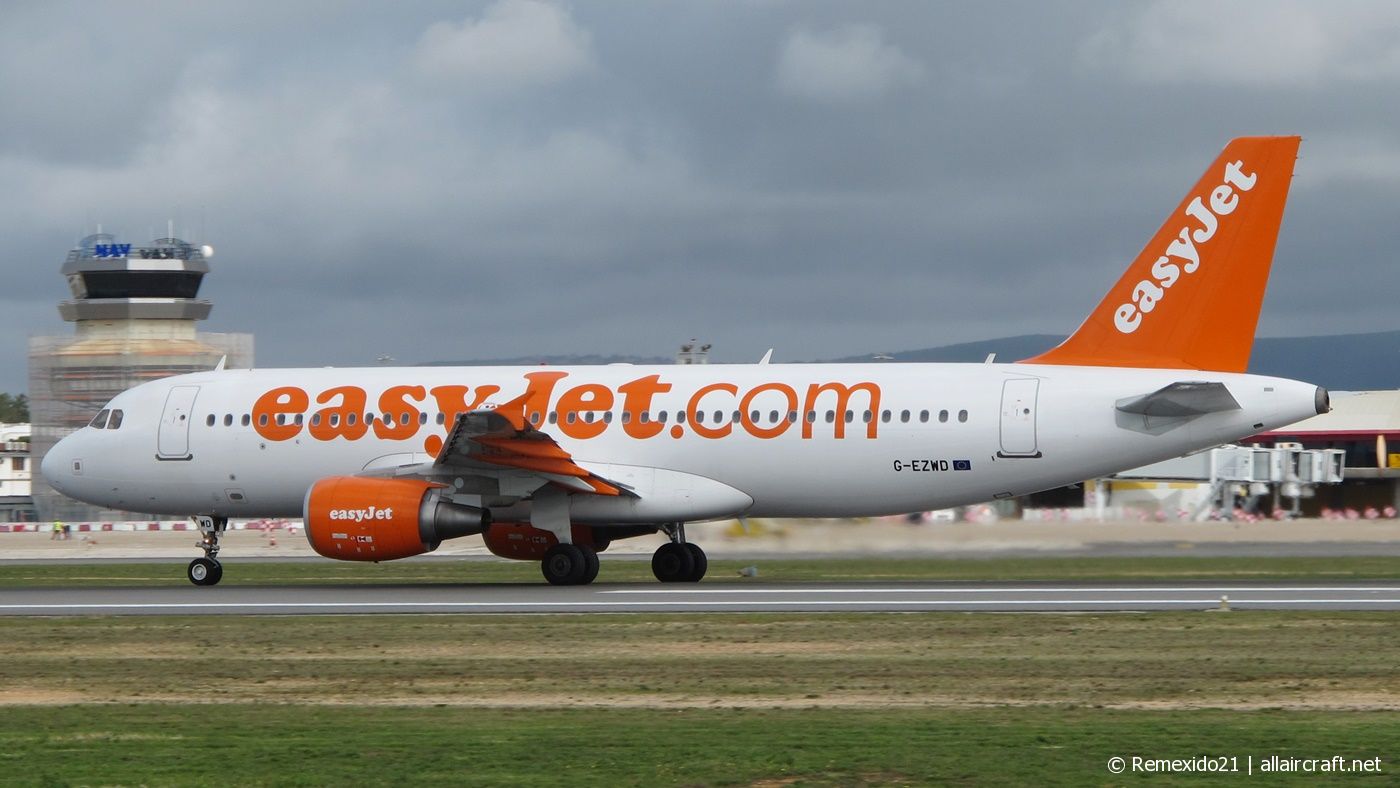 G-EZWD · Airbus A320-214 · (FAO / LPFR)