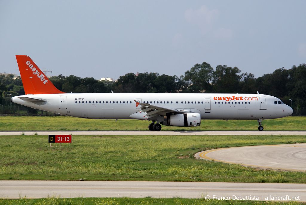 G-TTIE · Airbus A321-231 · (MLA / LMML)
