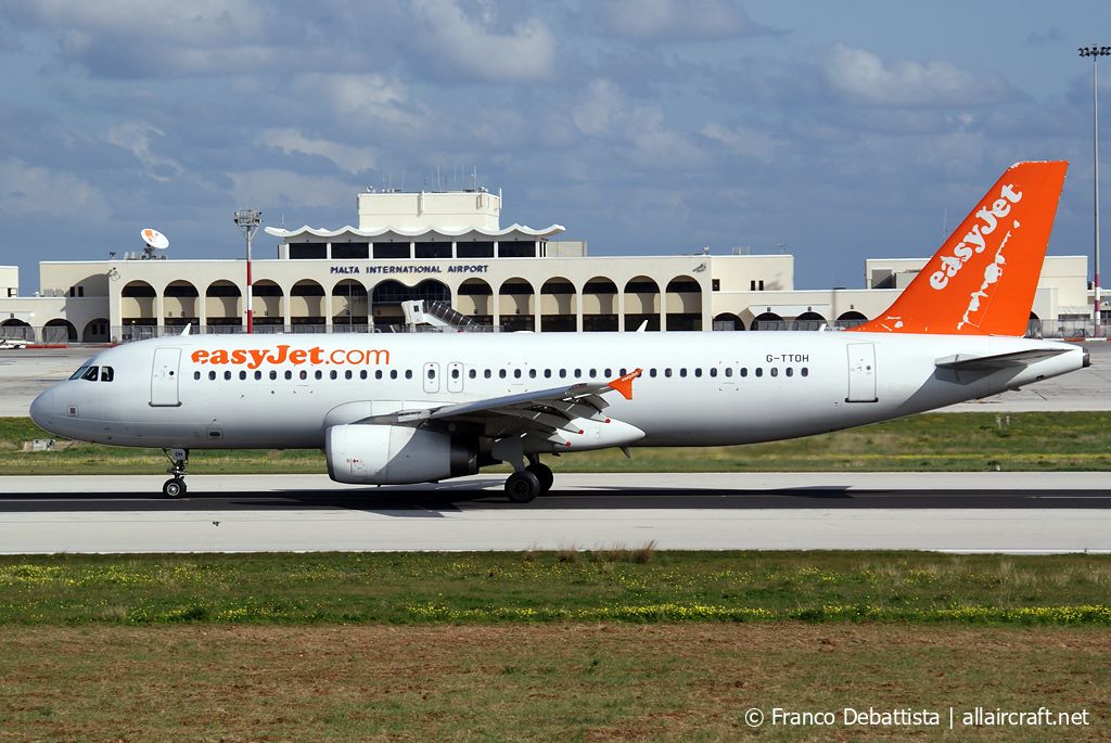 G-TTOH · Airbus A320-232 · (MLA / LMML)