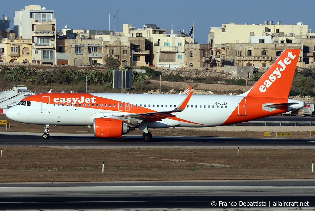 G-UJEA · Airbus A320-251N · (MLA / LMML)