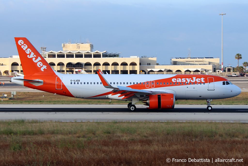 G-UJEB · Airbus A320-251N · (MLA / LMML)