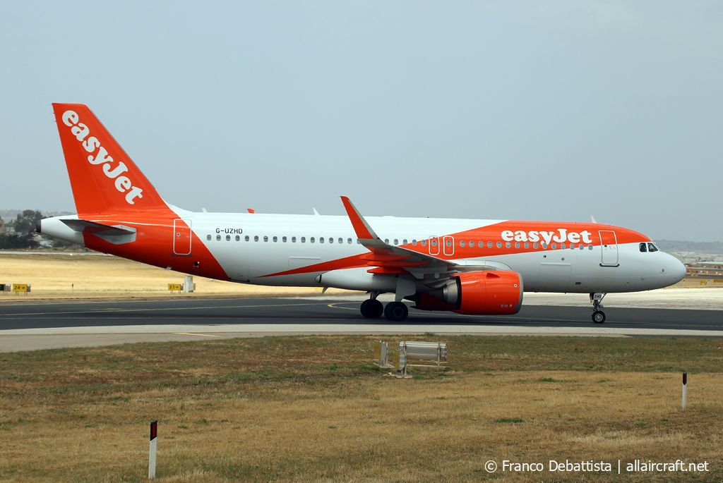 G-UZHD · Airbus A320-251N · (MLA / LMML)