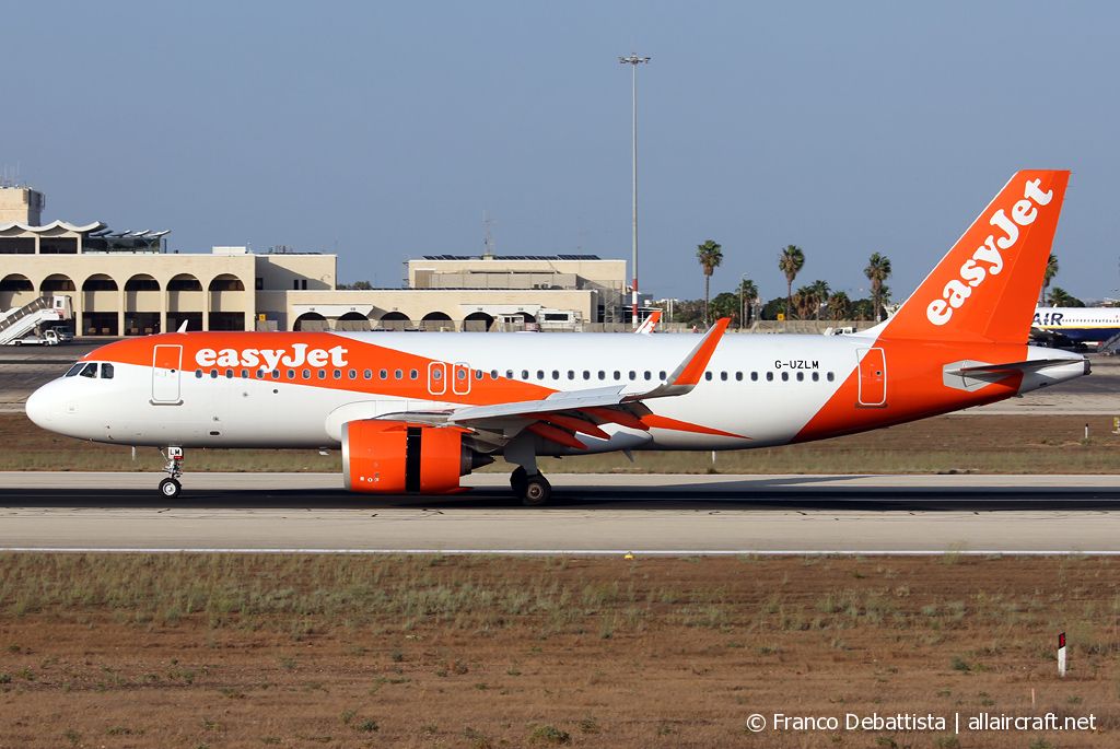 G-UZLM · Airbus A320-251N · (MLA / LMML)