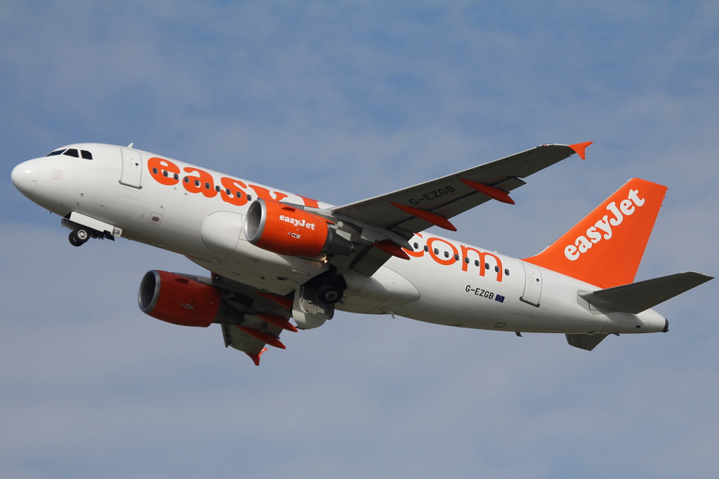 G-EZGB · Airbus A319-111 · (KRK / EPKK)