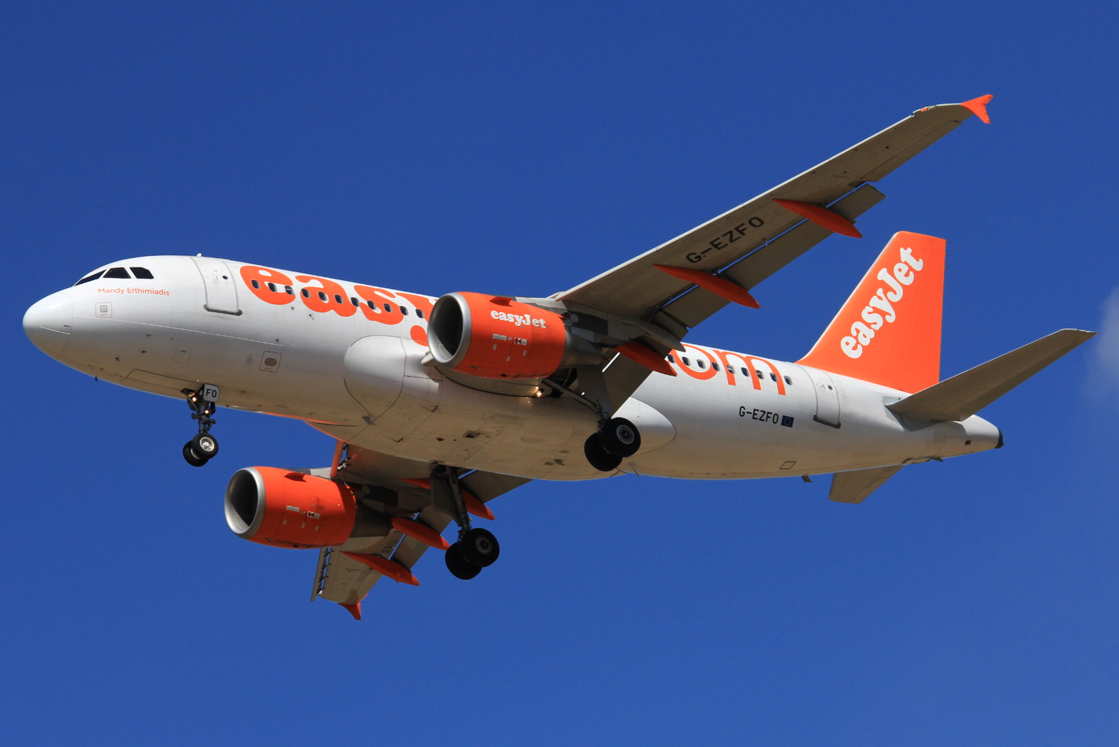 G-EZFO · Airbus A319-111 · (FCO / LIRF)