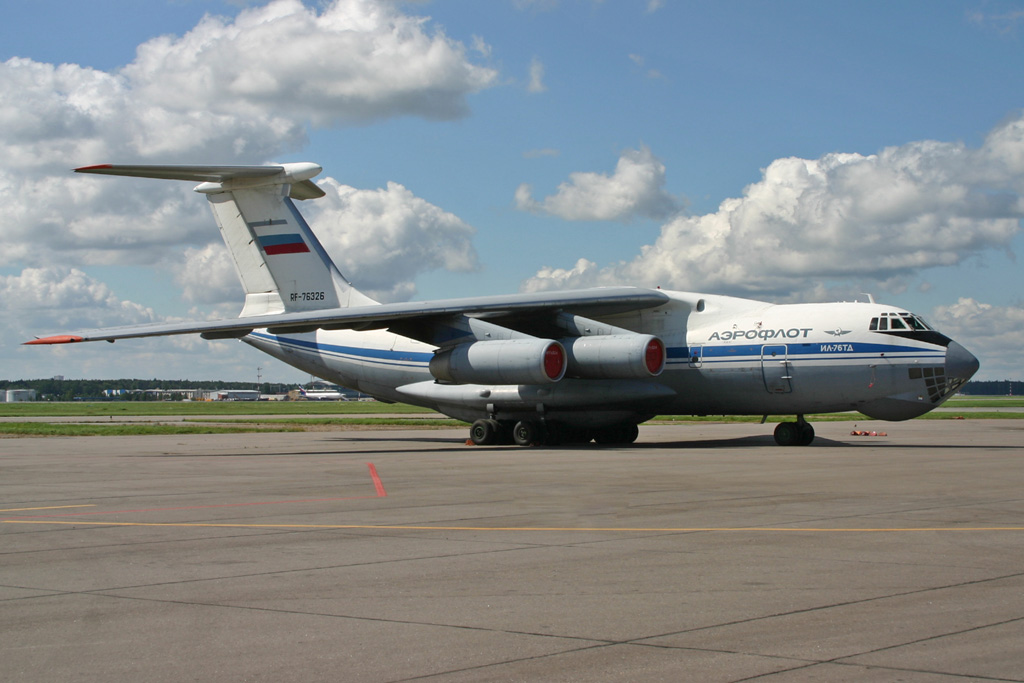 RF-76326 · Ilyushin Il-76TD · (SVO / UUEE)
