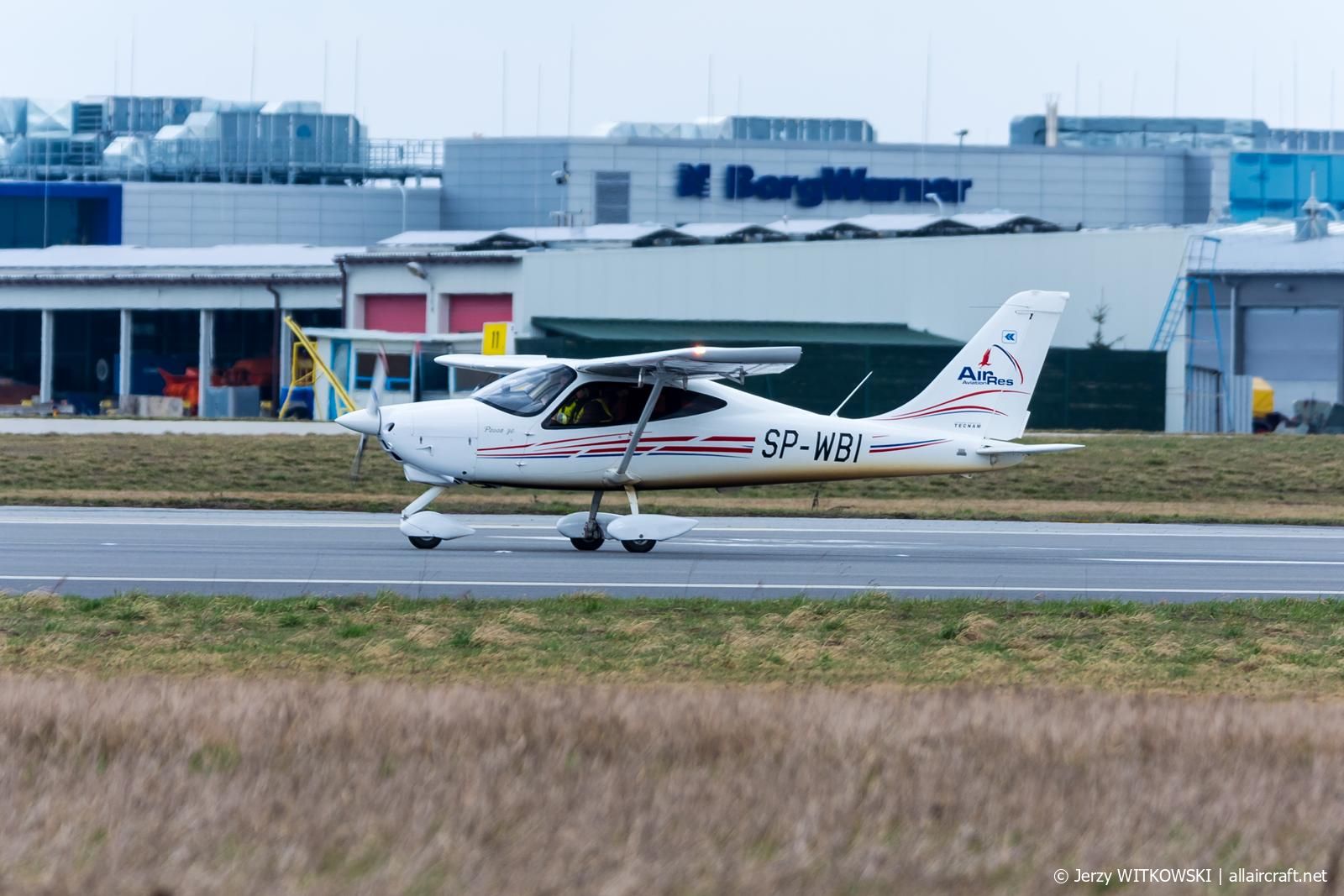 SP-WBI · Tecnam P2008JC · (RZE / EPRZ)