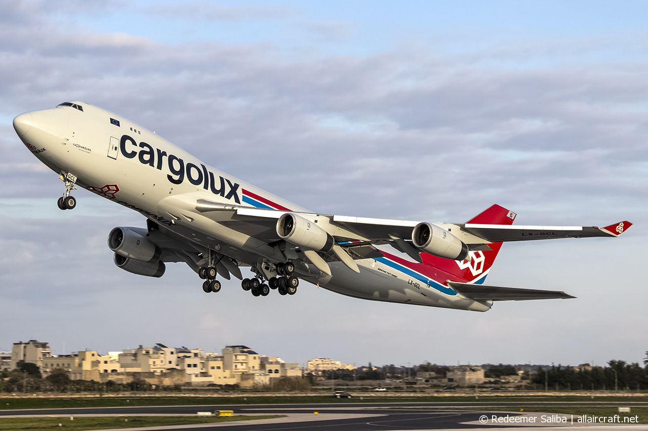LX-GCL · Boeing 747-467F(SCD) · (MLA / LMML)
