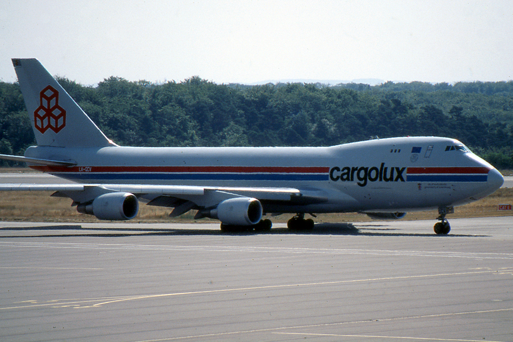 LX-GCV · Boeing 747-4R7F · (LUX / ELLX)