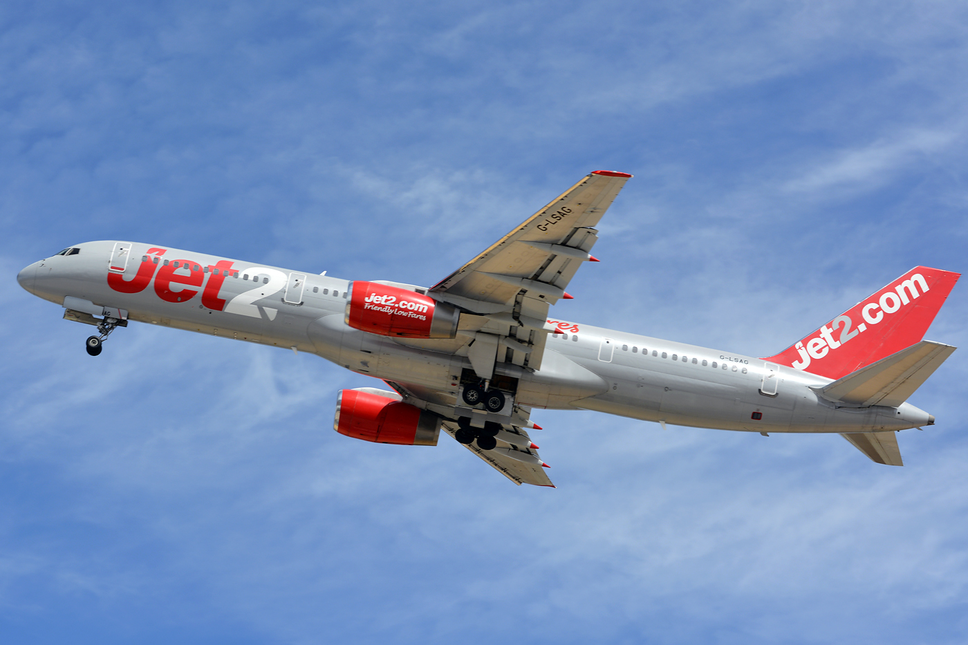 G-LSAG · Boeing 757-21B · (FAO / LPFR)