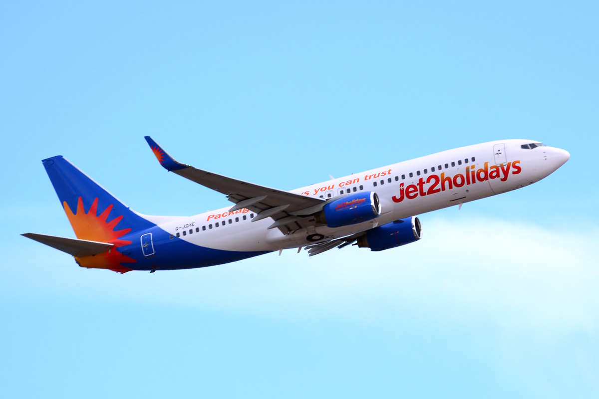 G-JZHE · Boeing 737-8K2(WL) · (LPA / GCLP)
