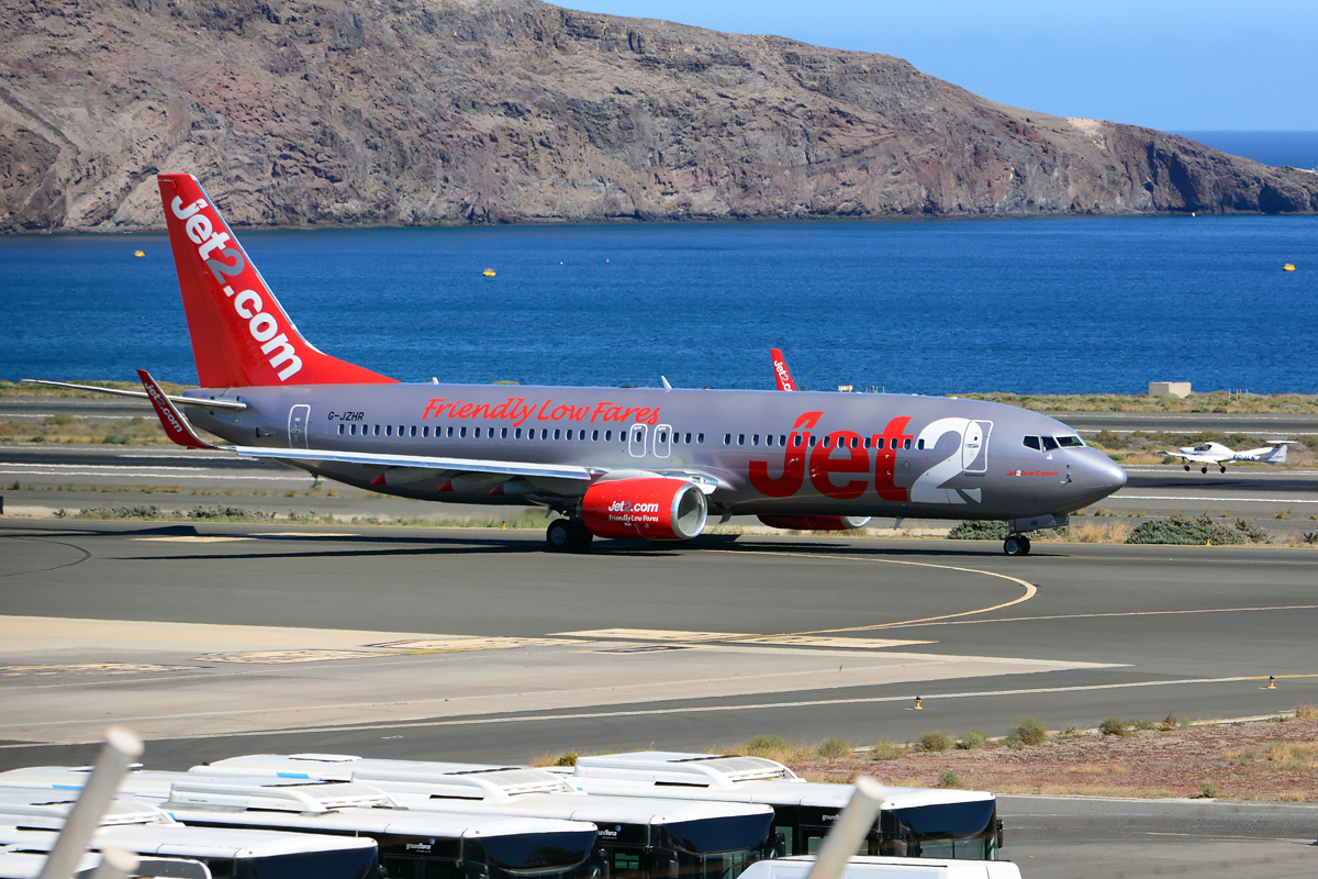 G-JZHR · Boeing 737-8MG(WL) · (LPA / GCLP)