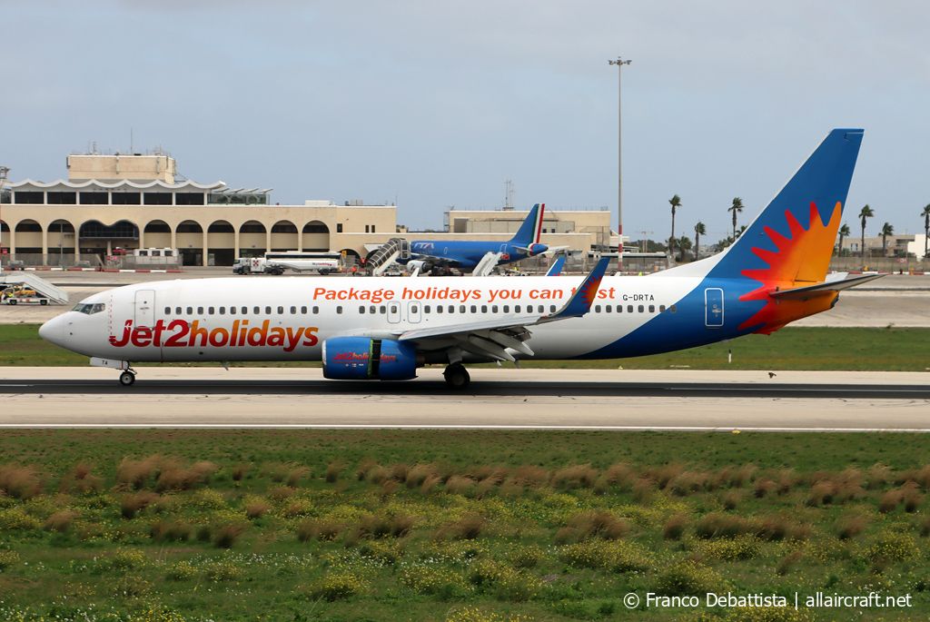 G-DRTA · Boeing 737-85P · (MLA / LMML)