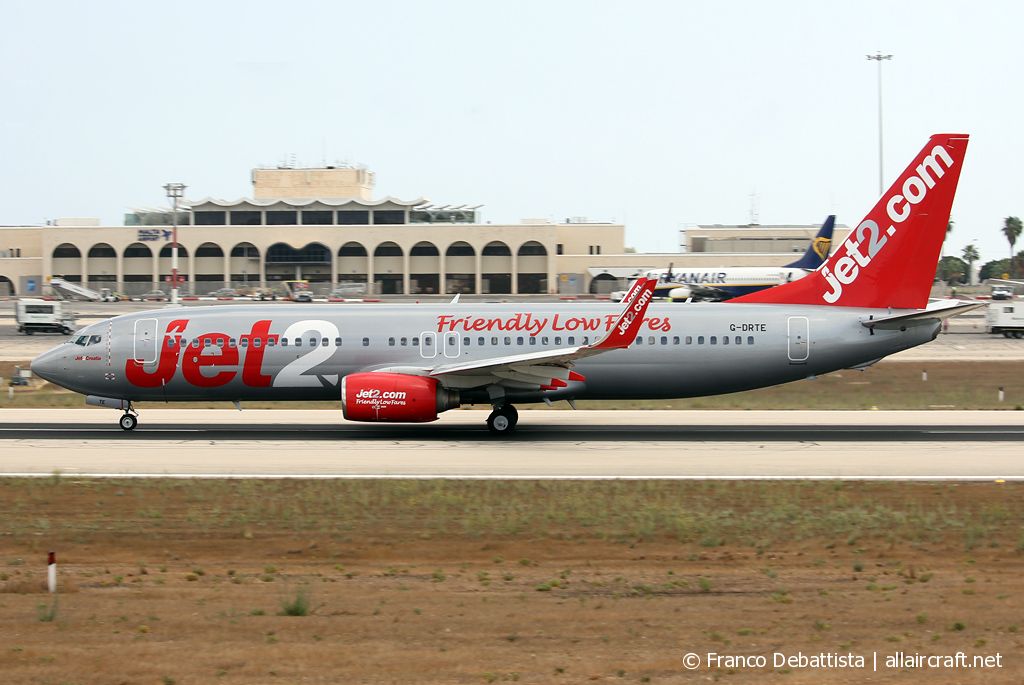 G-DRTE · Boeing 737-8K5(WL) · (MLA / LMML)