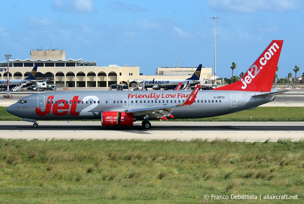 G-DRTZ · Boeing 737-8AS(WL) · (MLA / LMML)