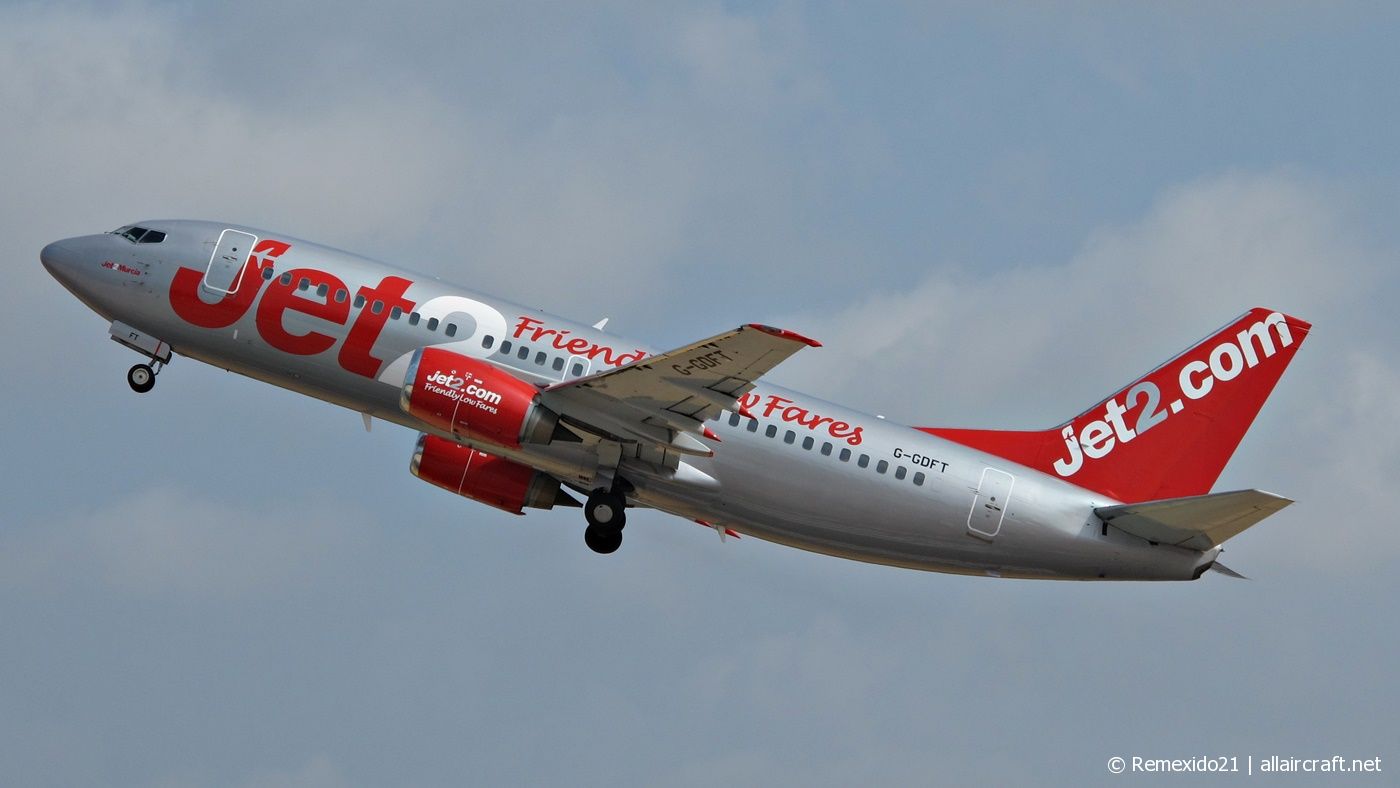 G-GDFT · Boeing 737-36Q · (FAO / LPFR)