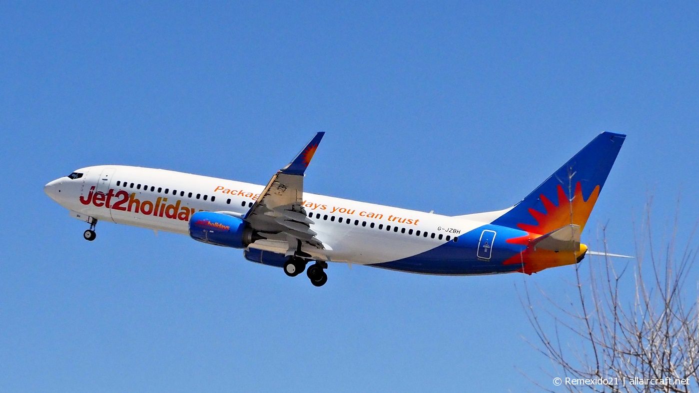 G-JZBH · Boeing 737-8MG(WL) · (FAO / LPFR)