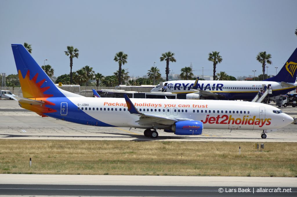 G-JZBO · Boeing 737-8MG(WL) · (MLA / LMML)
