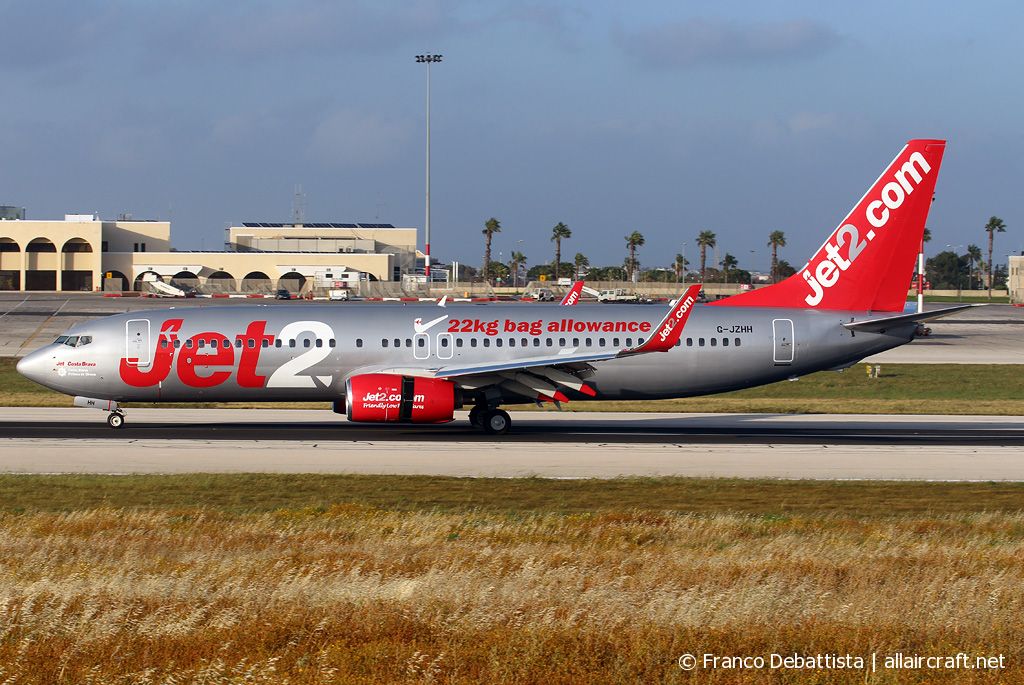 G-JZHH · Boeing 737-85P(WL) · (MLA / LMML)