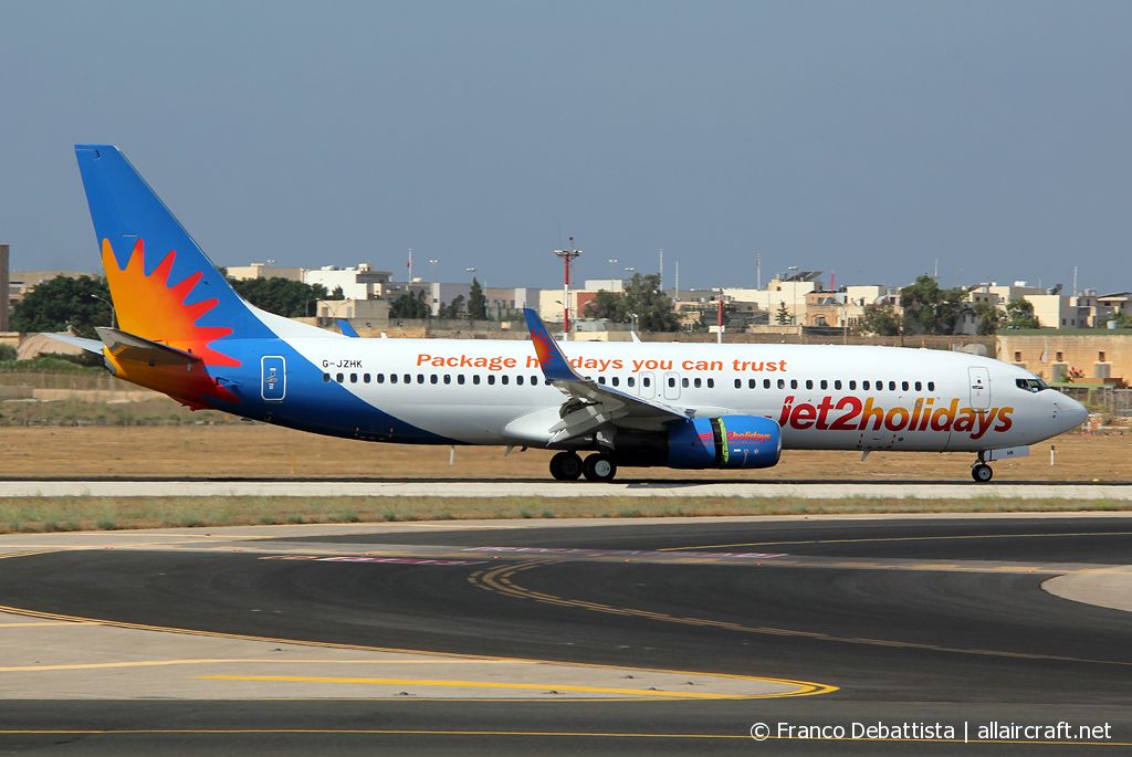 G-JZHK · Boeing 737-8MG(WL) · (MLA / LMML)