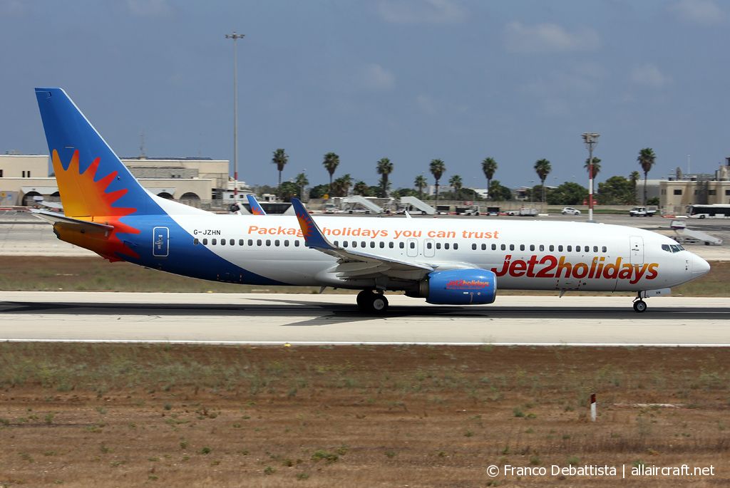 G-JZHN · Boeing 737-8MG(WL) · (MLA / LMML)