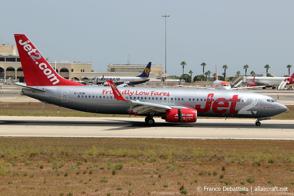 G-JZHR · Boeing 737-8MG(WL) · (MLA / LMML)