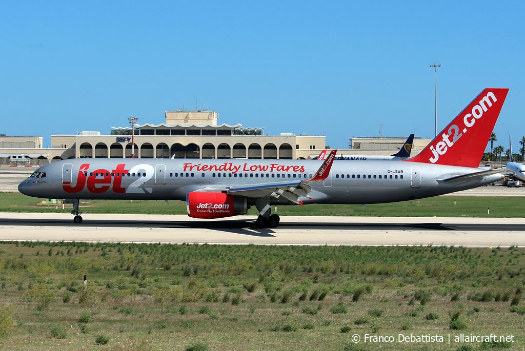 G-LSAB · Boeing 757-27B(WL) · (MLA / LMML)
