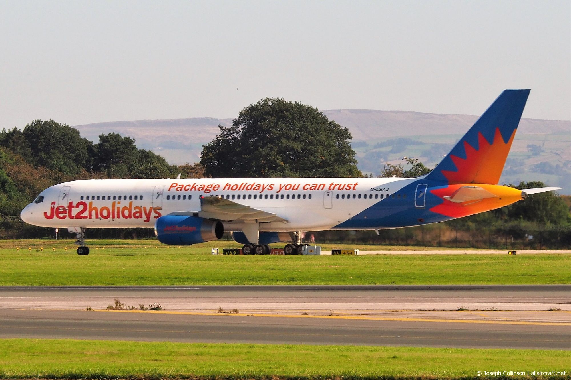 G-LSAJ · Boeing 757-236 · (MAN / EGCC)