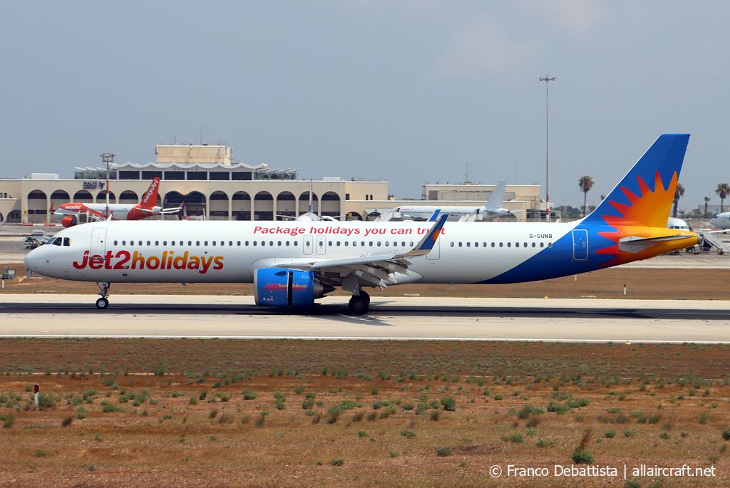 G-SUNB · Airbus A321-251NX · (MLA / LMML)