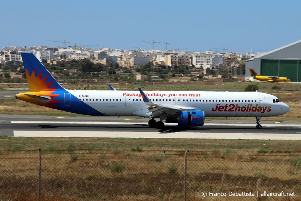 G-SUND · Airbus A321-251NX · (MLA / LMML)