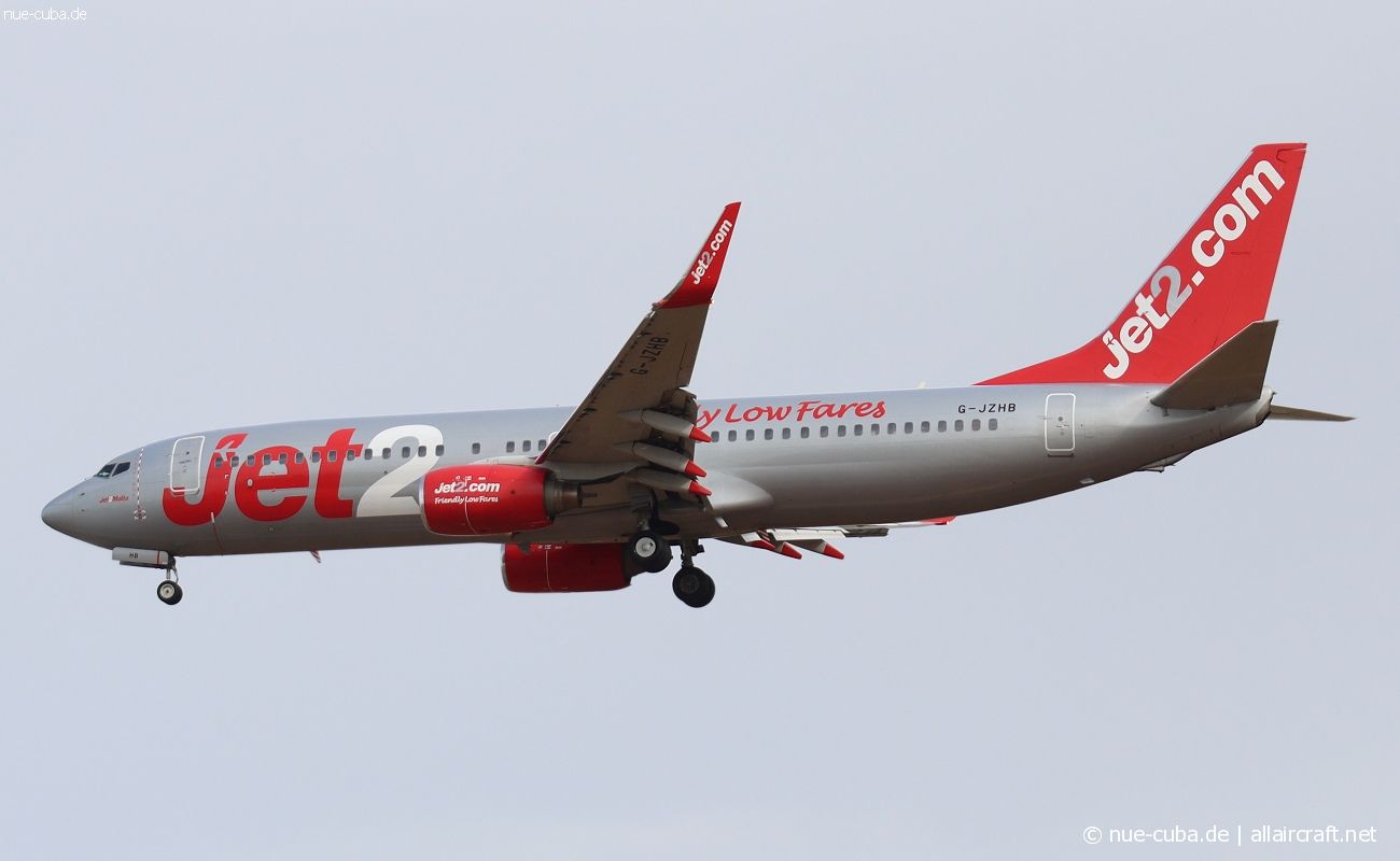 G-JZHB · Boeing 737-8K5(WL) · (PMI / LEPA / LESJ)