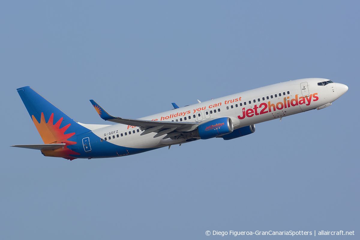 G-GDFZ · Boeing 737-86Q · (LPA / GCLP)