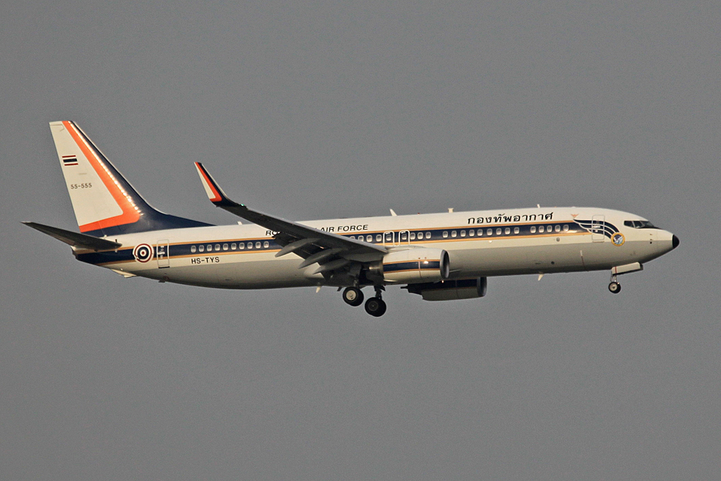 HS-TYS · Boeing 737-8Z6 · (BKK / VTBS)