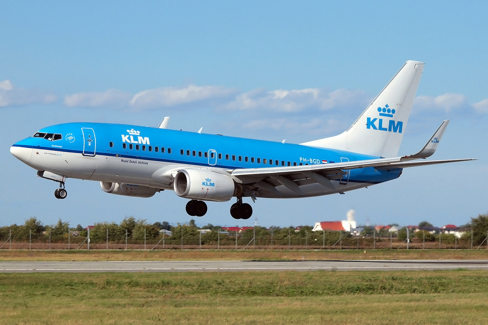 PH-BGD · Boeing 737-7K2(WL) · (OTP / LROP)