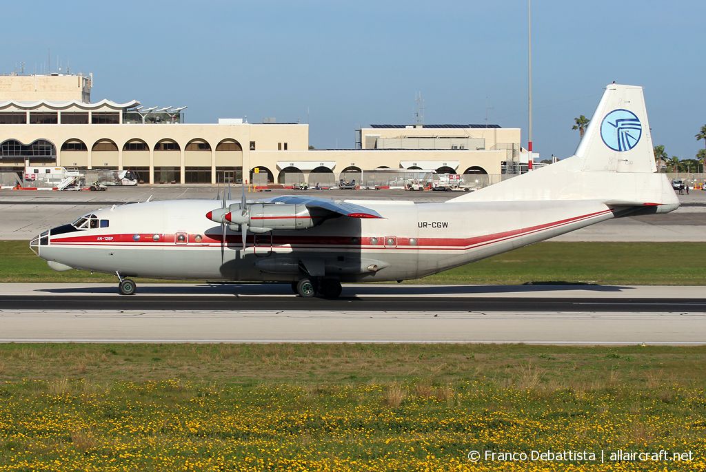 UR-CGW · Antonov An-12BP · (MLA / LMML)