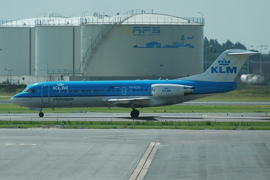 PH-KZE · Fokker 70 · (AMS / EHAM)