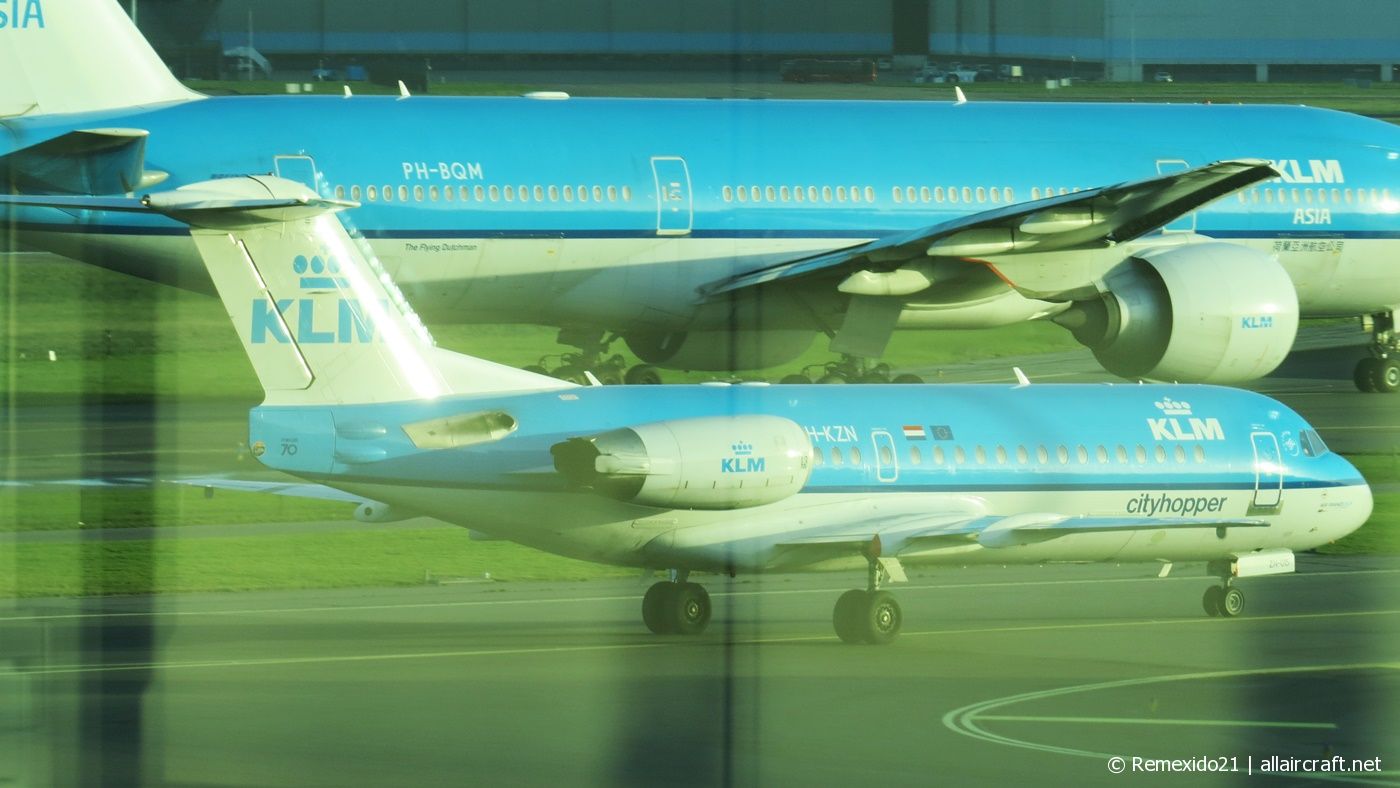 PH-KZN · Fokker 70 · (AMS / EHAM)