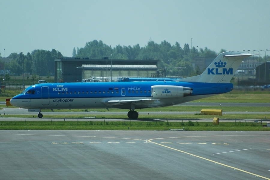 PH-KZW · Fokker 70 · (AMS / EHAM)
