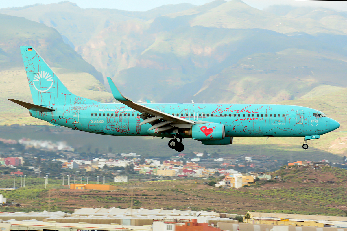 D-ASXO · Boeing 737-8HX(WL) · (LPA / GCLP)