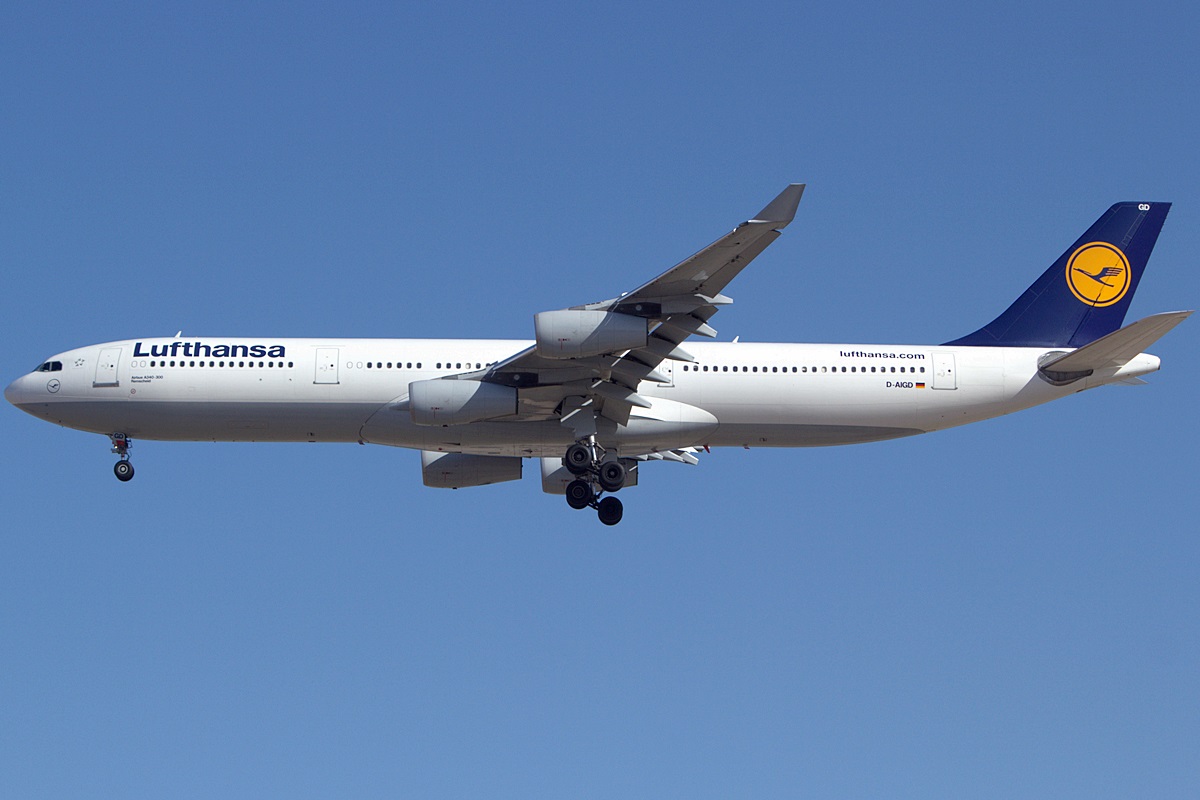 D-AIGD · Airbus A340-311 · (LPA / GCLP)