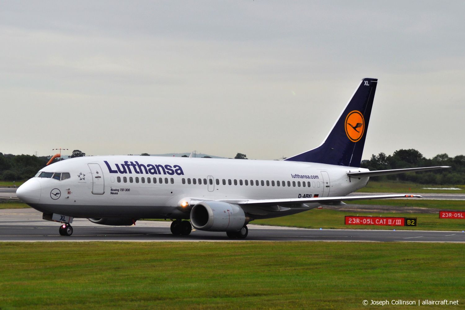 D-ABXL · Boeing 737-330 · (MAN / EGCC)