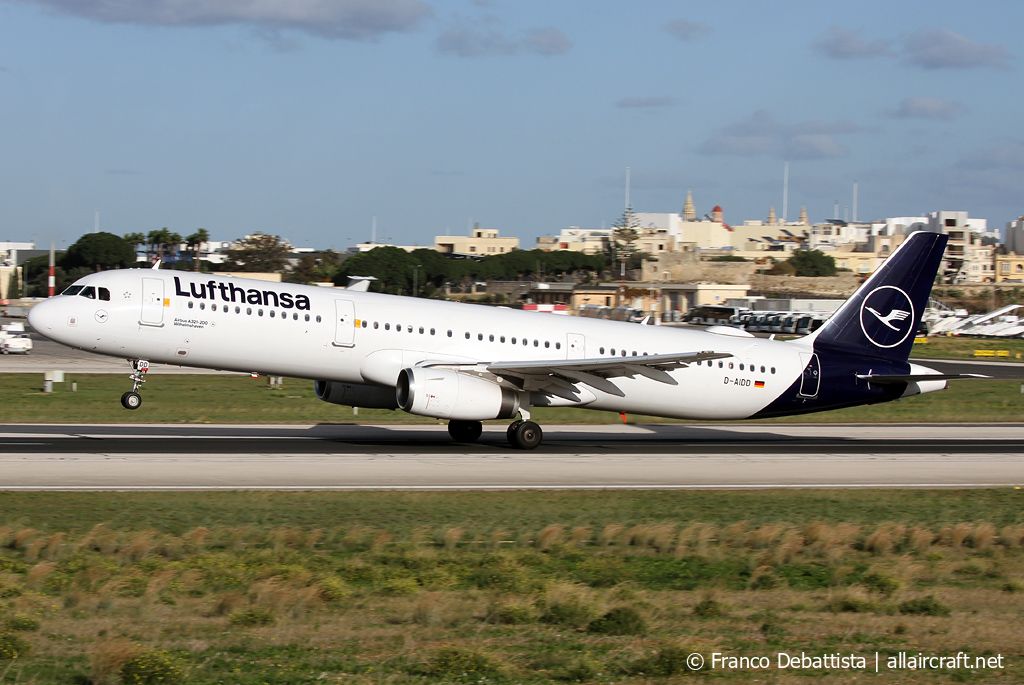 D-AIDD · Airbus A321-231 · (MLA / LMML)