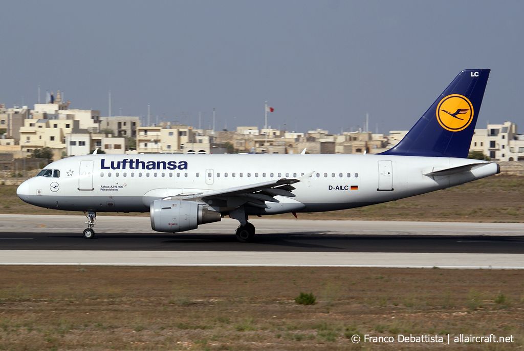 D-AILC · Airbus A319-114 · (MLA / LMML)